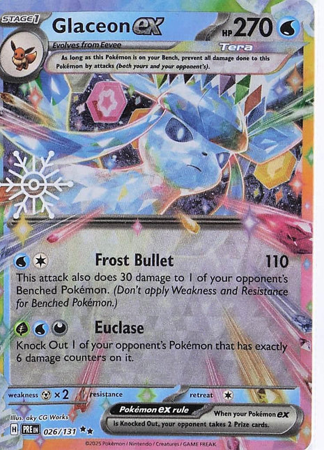 Glaceon ex 026/131 (Snowflake)