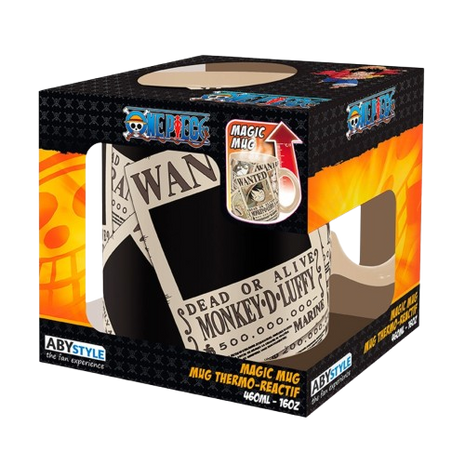 One Piece - Wanted Heat Change Mug