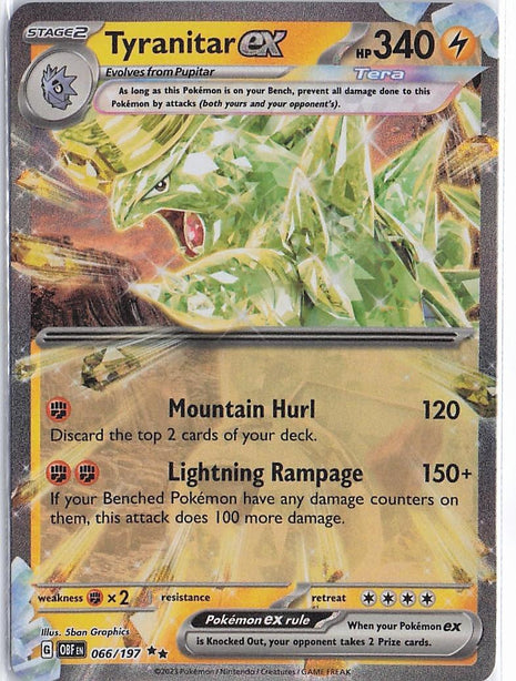 Tyranitar ex 066/197