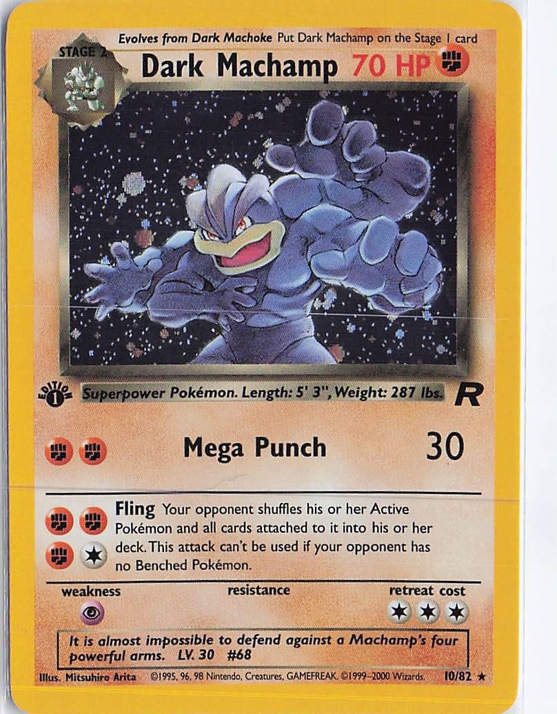 Dark Machamp 10/82 (1st)(H)