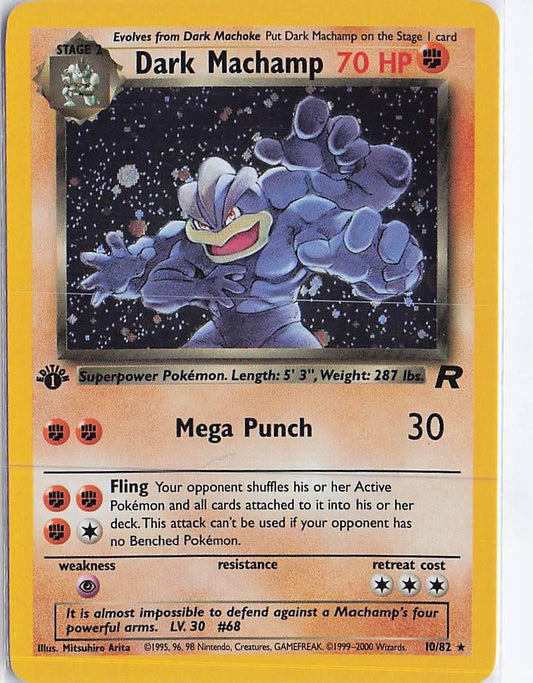 Dark Machamp 10/82 (1st)(H)