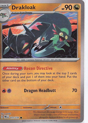 Drakloak 072/131 (Pokeball)