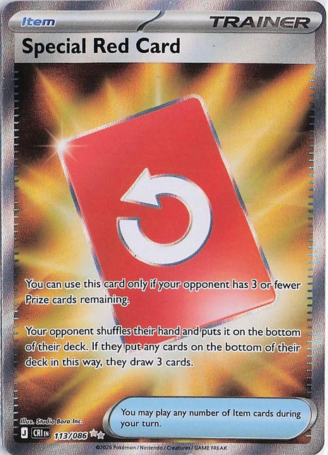 Special Red Card 113/086
