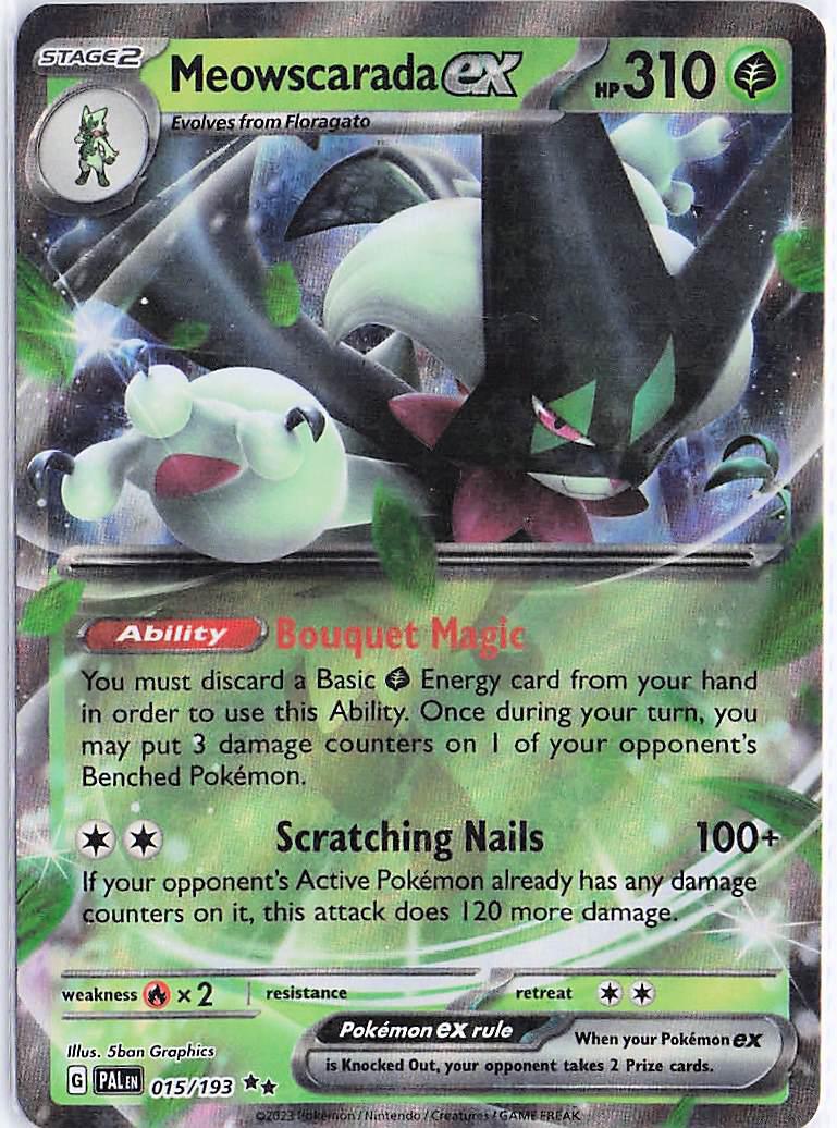 Meowscarada ex 015/193