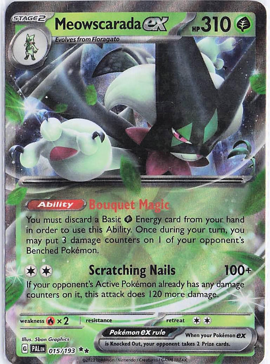 Meowscarada ex 015/193