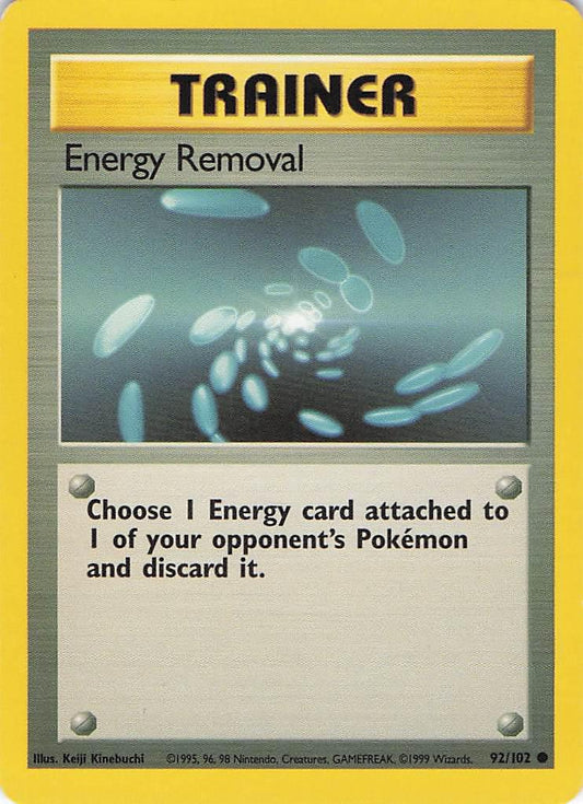 Energy Removal 92/102