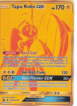Tapu Koko GX SV93/SV94