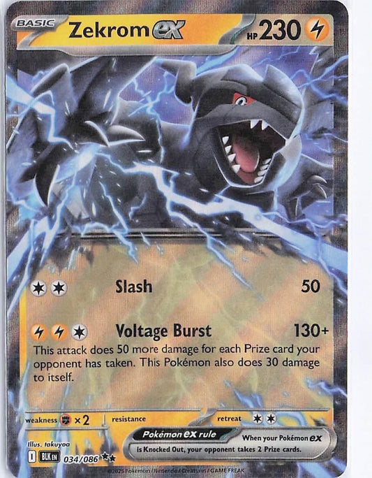 Zekrom ex 034/086