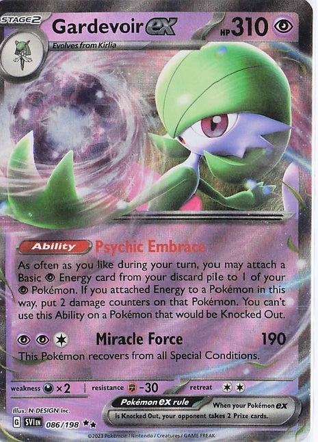 Gardevoir ex 086/198