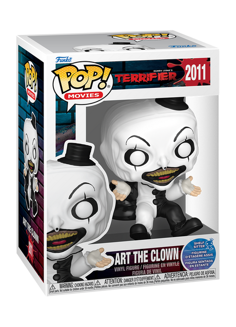 Terrifier - Art the Clown (Shelf Sitter) #2011 Funko Pop!
