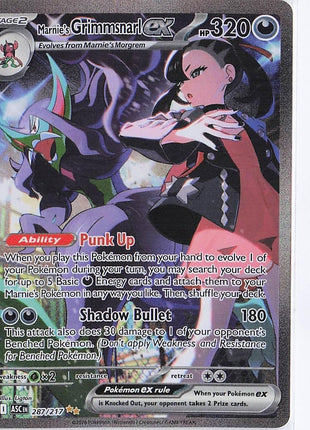 Marnie’s Grimmsnarl ex 287/217