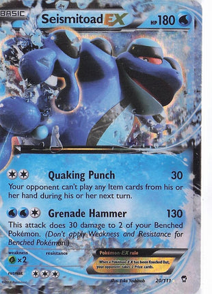 Seismitoad EX 20/111