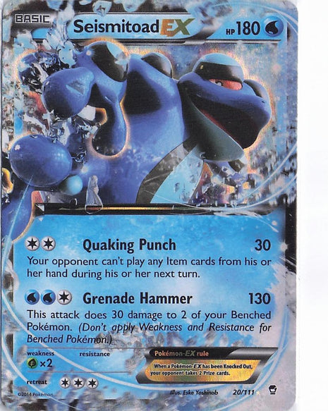Seismitoad EX 20/111