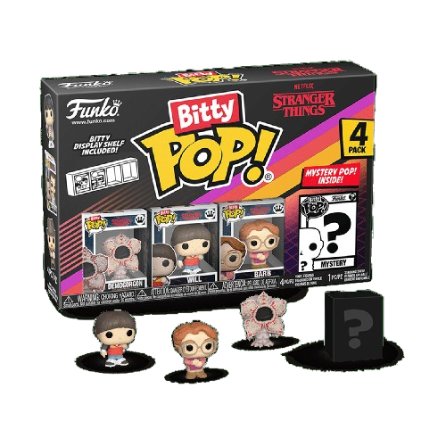 Stranger Things - Demogorgan, Will, Barb & Mystery Funko Bitty Pop!