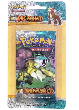 Pokemon - Heart Gold & Soul Silver Unleashed Raikou Blister Booster Pack