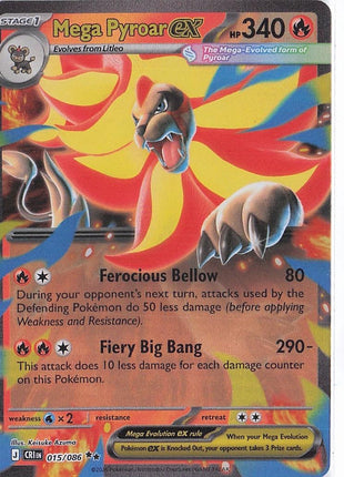 Mega Pyroar ex 015/086