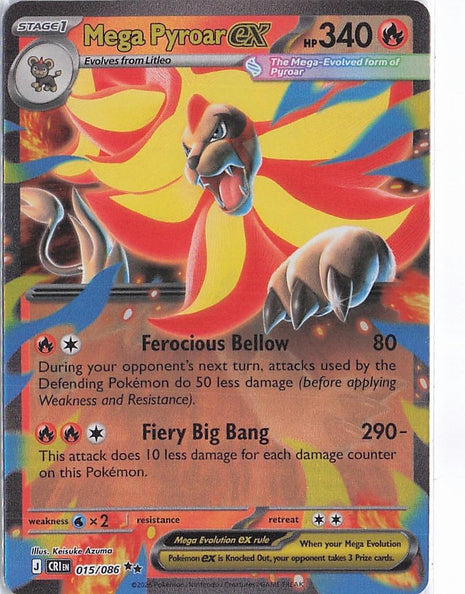 Mega Pyroar ex 015/086