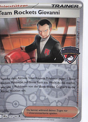 Team Rocket’s Giovanni 174/182 (RH)(Regional)