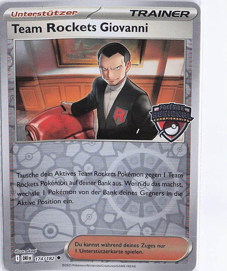 Team Rocket’s Giovanni 174/182 (RH)(Regional)