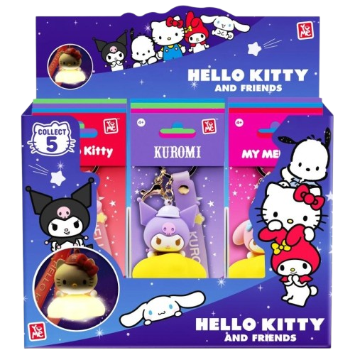 Hello Kitty - Hello Kitty and Friends Light-up Star Series Keychain