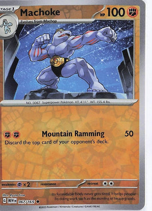 Machoke 067/165 (RH)