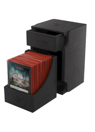 Gamegenic - Black Watchtower 100+ XL Convertible Deck Box