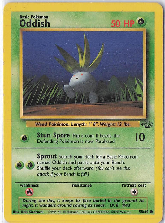 Oddish 58/64