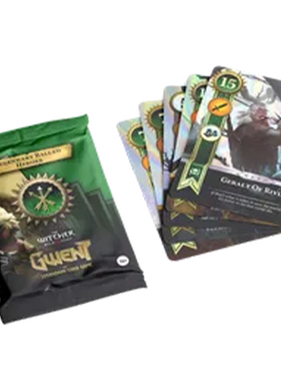 The Witcher - Gwent: The Legendary Card Game - Legendary Ballad Heroes Faction Foil Cards