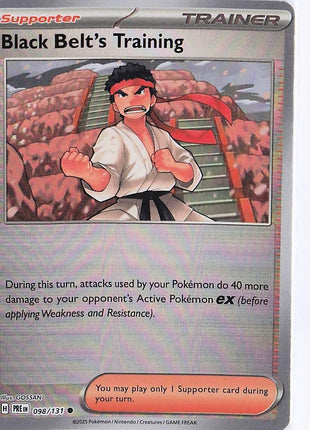 Black Belt’s Training 098/131 (Pokeball)