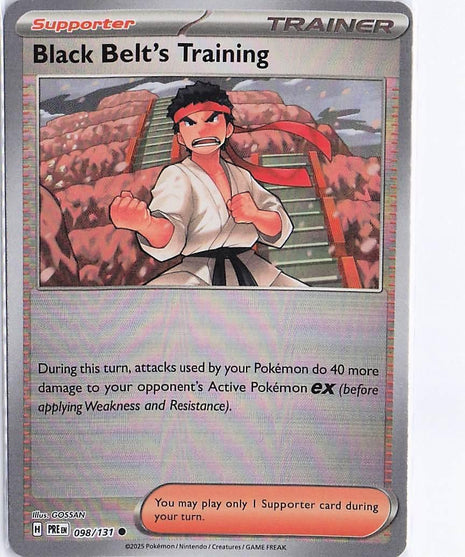 Black Belt’s Training 098/131 (Pokeball)
