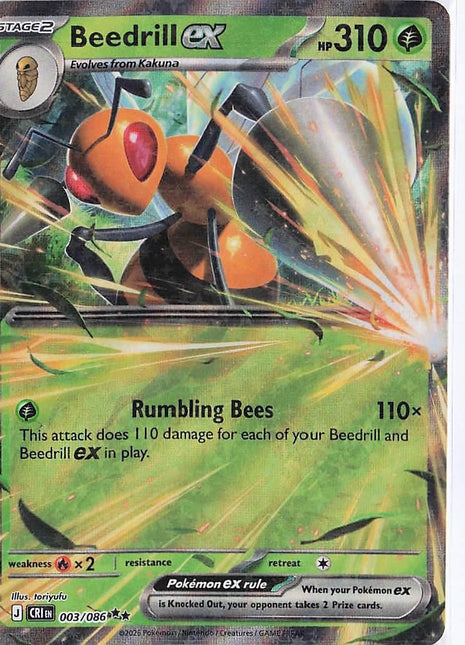 Beedrill ex 003/086