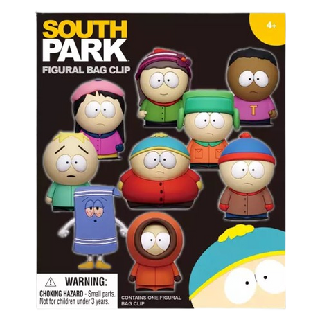 South Park - Series 1 3D Character Bag Clip Blind Bag