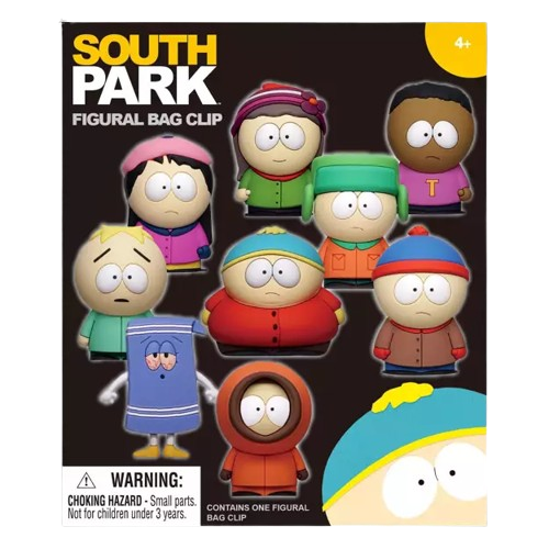 South Park - Series 1 3D Character Bag Clip Blind Bag