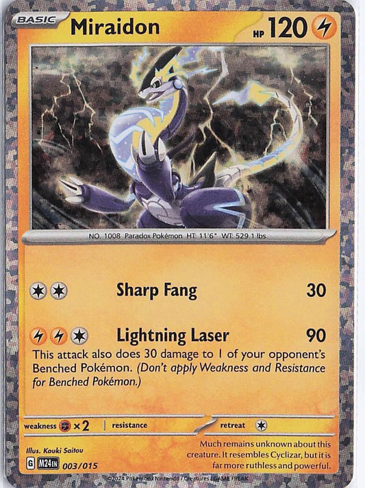 Miraidon 003/015 (H)