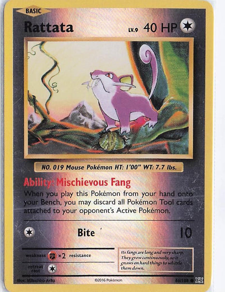 Rattata LV.9 66/108 (RH)