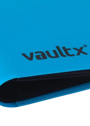 Vault X - Blue 9 Pocket Strap Binder