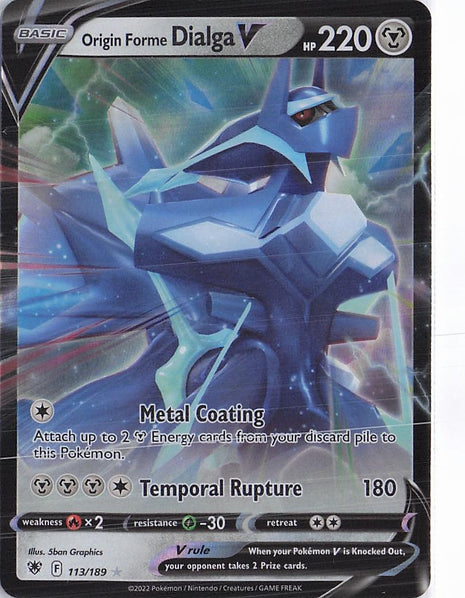 Origin Forme Dialga V 113/189