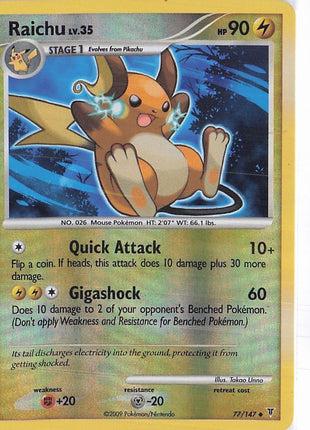 Raichu 77/147