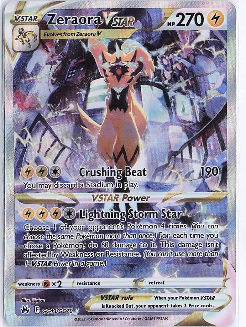 Zeraora VSTAR GG43/GG70