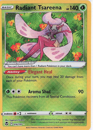 Radiant Tsareena 016/195