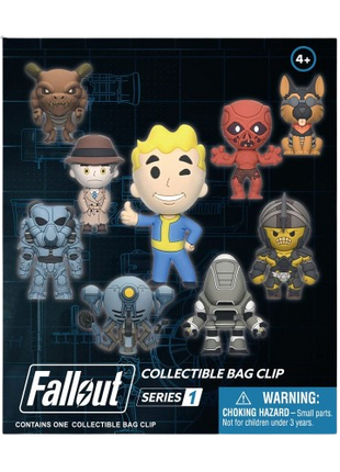 Fallout - Series 1: 3D Character Bag Clip Blind Bag