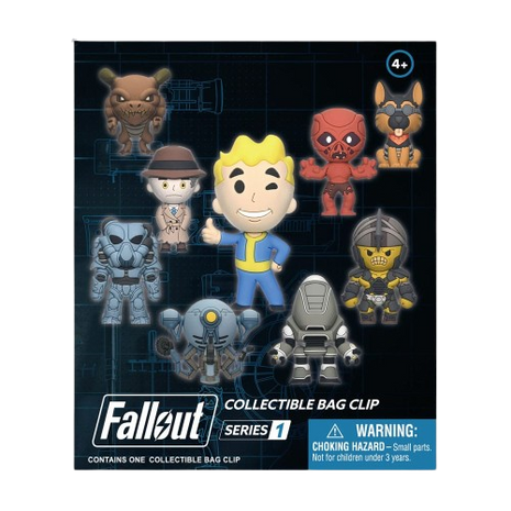 Fallout - Series 1: 3D Character Bag Clip Blind Bag