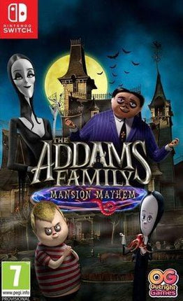 The Addams Family: Mansion Mayhem (Nintendo Switch) - Preowned