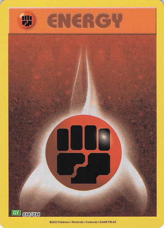 Basic Fighting Energy CLV 034/034