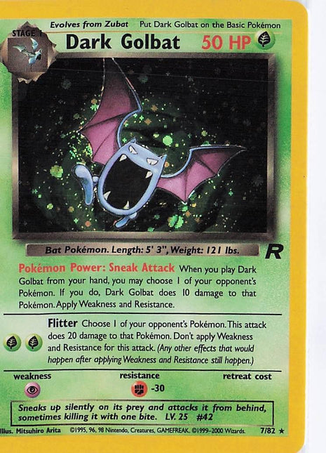 Dark Golbat 7/82 (H)