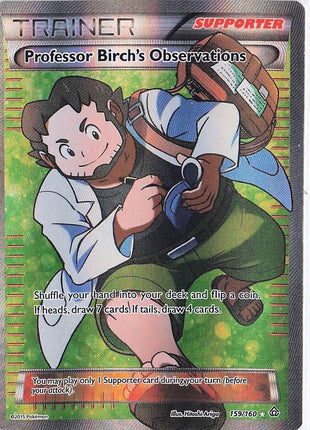Professor Birch’s Observations 159/160