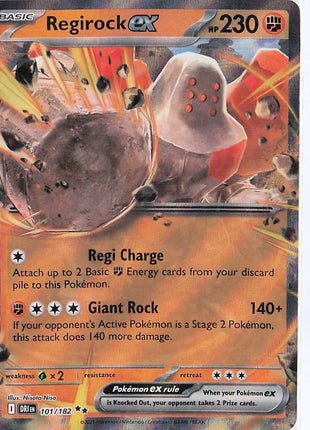 Regirock ex 101/182
