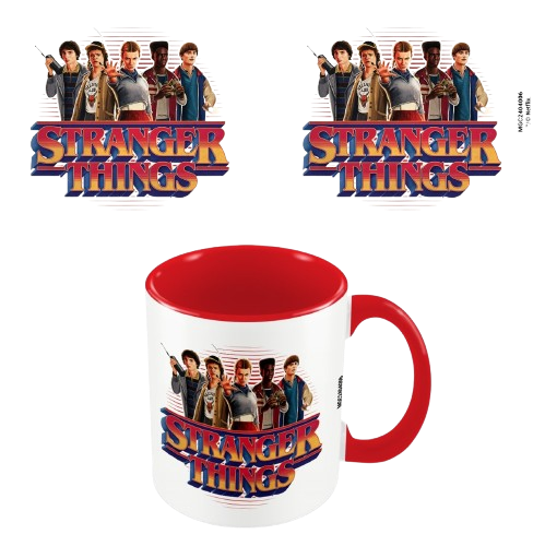 Stranger Things - Season 5 Cast Red Coloured Inner Mug