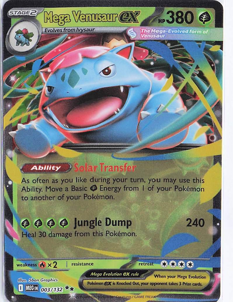 Mega Venusaur ex 003/132