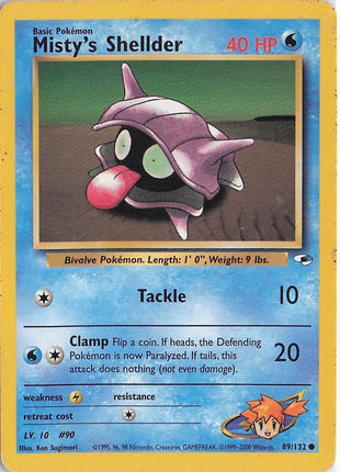 Misty’s Shellder 89/132